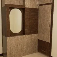 کابینت ام دی اف،دکور،سینک ظرفشویی،هود، گاز درحد نو|مصالح و تجهیزات ساختمان|شاهین‌شهر, خانه کارگر|دیوار