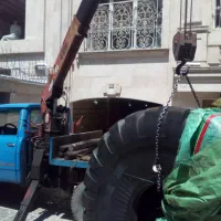 جرثقیل کفی دار نیسان و خاور با جک پالت در تهران|خدمات حمل و نقل|تهران, آذری|دیوار
