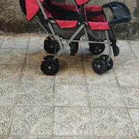 کالسکه دو قلو|کالسکه و لوازم جانبی|کرمانشاه, |دیوار