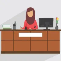 استخدام منشی خانم