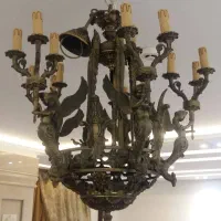 لوستر ملکه|لوستر و چراغ آویز|اراک, |دیوار