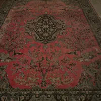 فرش شکاری قدیمی