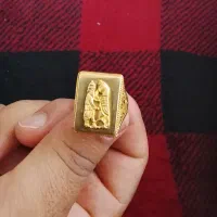 انگشتر مردانه نو فقط چن بار پوشیده شده