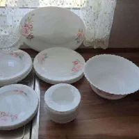 سرویس ظرف گلدن اوپال 26 پارچه