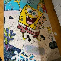 فرش ۴متری طرح باب اسفنجی|فرش|گنبد کاووس, |دیوار