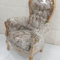 مبل سلطنتی ۹نفره مدل تک گل تمام راش درحدنو|مبلمان خانگی و میز عسلی|رشت, آزادگان|دیوار