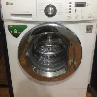 لباسشویی ۸ کیلویی ال جی LG در حد نو