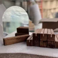 نجار چوبی دکوری سینی پایه اینه هفت سین جعبه تخته