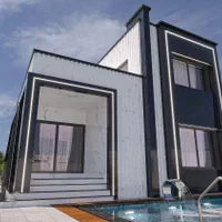 طراحی وساخت  ویلا استخر محوطه سازی