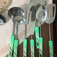 ست کفگیر ملاقه جنس قدیم|ظروف پخت‌وپز|تهران, بریانک|دیوار