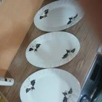 دیس نیلوفری|ظروف سرو و پذیرایی|مهاجران, |دیوار