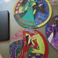 نقاشی هنری کار دست وبه قیمت و ارزان