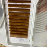 مژه اکستنشن belle رنگ قهوه ای