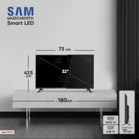 تلویزیون ۳۲ اینچ سام|تلویزیون و پروژکتور|اهواز, گلستان|دیوار