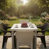 صندلی حصیری تدی