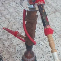 قلیون تنه چوبی