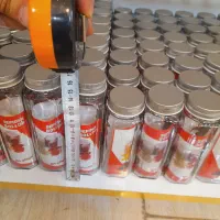 شیشه های مکارتی ادویه از سه تا شانزده سانت|ظروف نگهدارنده، پلاستیکی، یک‌بارمصرف|قم, شهرک فاطمیه|دیوار