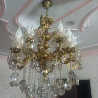 لوستر برنجی طرح فرشته