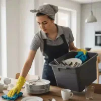 آشپز و نظافتچی خانم برای منزل