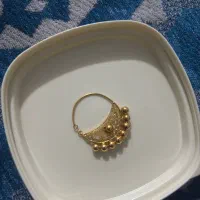 یک لنگه گوشواره طلا طرح توری  گمشده