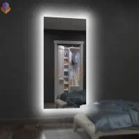 آینه قدی دفرمه بکلایت نور مخی|آینه|قم, علی آباد سعدگان|دیوار