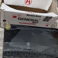 هود مشکی شیشه ای