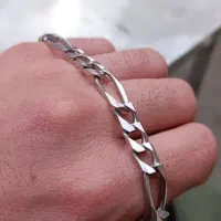 دستبند نقره ایتالیایی|جواهرات|سنندج, |دیوار