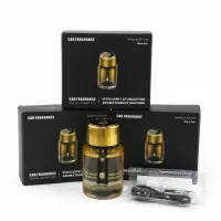 بخور لیزری کارفرگرنس طلایی 160 میل CAR FRAGRANCE