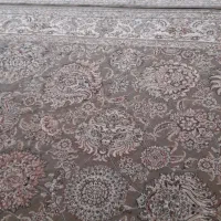 یک جفت فرش ۱۲ متری سالم کرم رنگ
