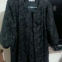 مانتو کتی پارچه ژاکارد لطیف