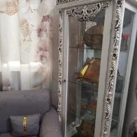 بوفه سفید|بوفه، ویترین، کنسول|قرچک, میرزائی جنوبی|دیوار