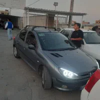 پژو ۲۰۶ مدل ۸۵ شاسی پلمپ