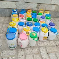 دبه خالی ماستی دانه ای 1500 تومان