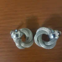 گوشواره فانتزی با رنگ ثابت