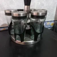 ساعت دیواری و جا ادویه