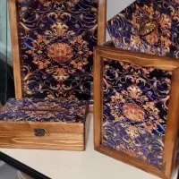 ست چوبی پذیرایی|صنایع دستی و سایر لوازم تزئینی|شاهین‌شهر, طالقانی|دیوار