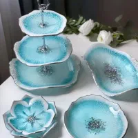 متریال رزین ،شمع، سنگ مصنوعی