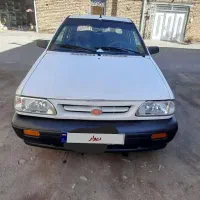 پراید مدل ۸۱ سفید دوگانه سوز دستی