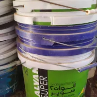 فروش سطل خالی رنگ بسیار تمیز|ظروف نگهدارنده، پلاستیکی، یک‌بارمصرف|نیشابور, ناسیونال|دیوار