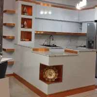 برچسب کابینت هایگلاس با نصب تضمینی در تهران|خدمات پیشه و مهارت|گلستان (تهران), |دیوار