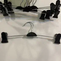 چوب لباسی دو گیره پلاستیکی درجه یک