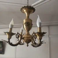 سه عدد لوستر برنز  و سه عدد لوستر حبابی|لوستر و چراغ آویز|خرم‌آباد, |دیوار