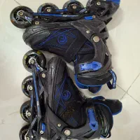 اسکیت رنگ آبی مشکی|دوچرخه، اسکیت، اسکوتر|گلبهار, شهر جدید گلبهار|دیوار