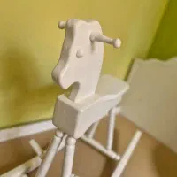 راکر اسب سفید|اسباب‌بازی بچه|کرج, شهرک بنفشه|دیوار