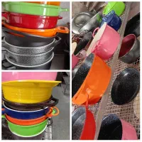 بازسازی قابلمه چدن وتفلون و روحی