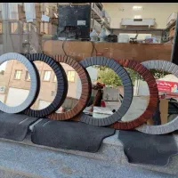 آینه گرد جاکفشی|آینه|سنندج, |دیوار