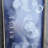 گاز رومیزی شیشه‌ای مشکی