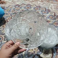 ۲۴ عدد بشقاب میوه خوری  یک بار استفاده شده|ظروف سرو و پذیرایی|خرم‌آباد, |دیوار