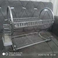 سبد آبچکان کنار سینک|آب‌چکان و نظم‌دهنده ظروف|چناران, |دیوار