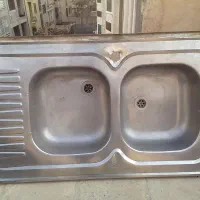 سینک دوقلو یاس استیل